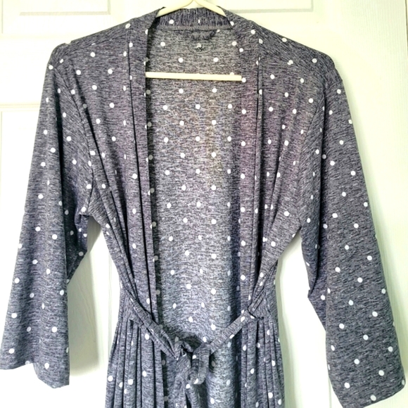 Laura Ashley Women's Polka-Dot Pajamas Set (3 pieces) - Picture 5 of 15